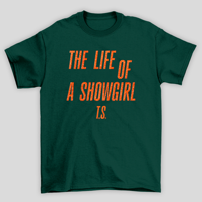 Camiseta Básica Taylor Swift The Life Of a Showgirl New Album