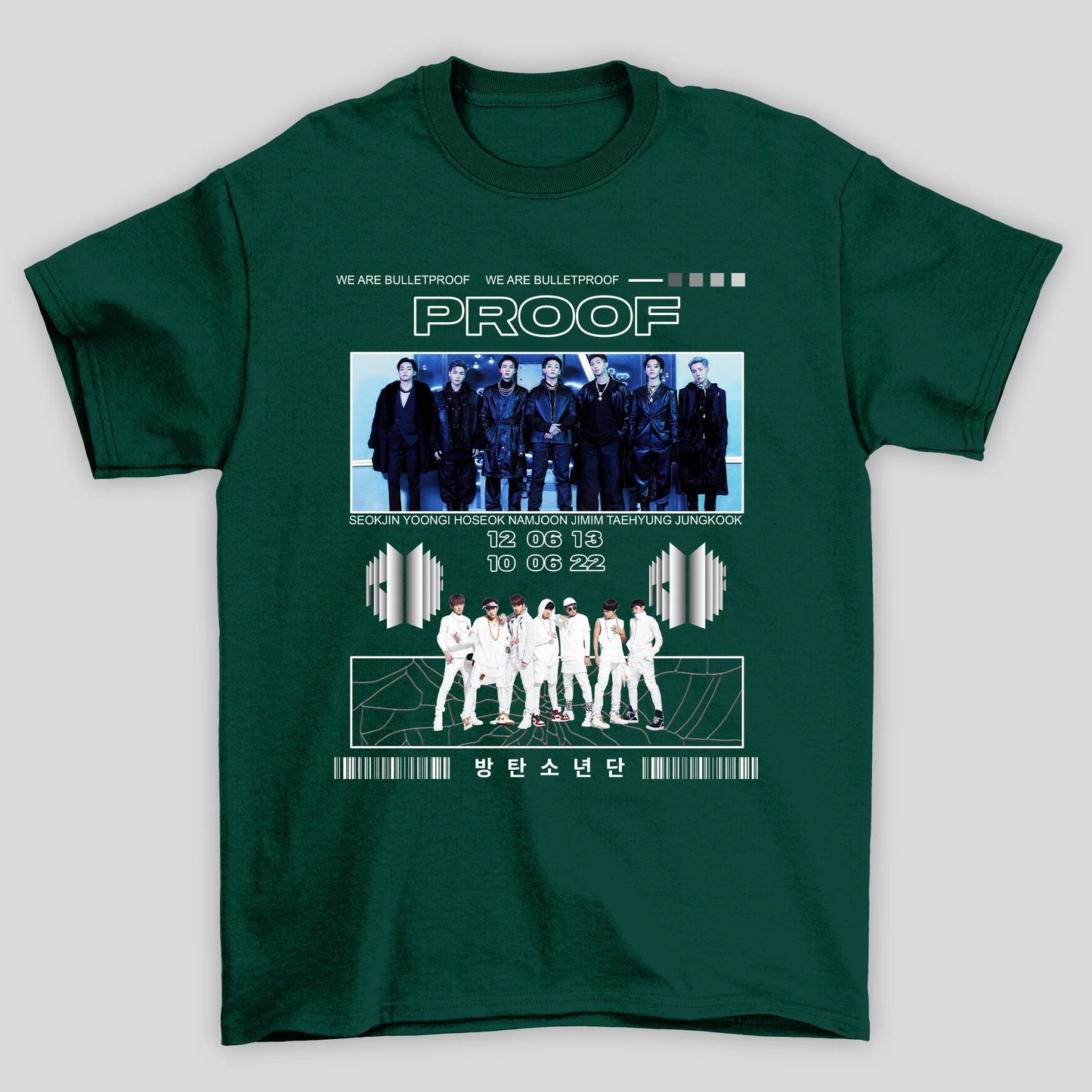 Camiseta Básica BTS Proof