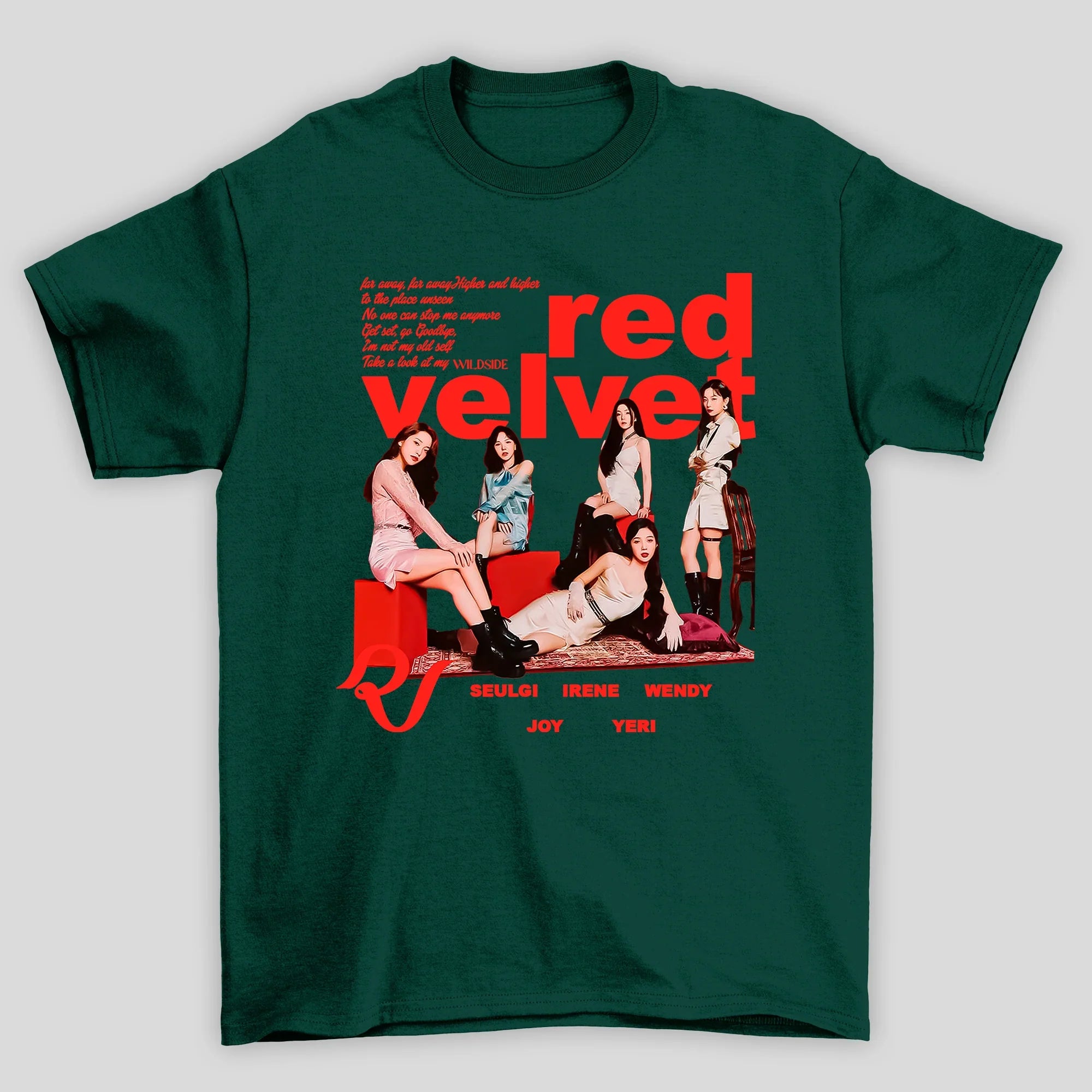 Red Velvet サイン入りTシャツ RED VELVET – Saoko