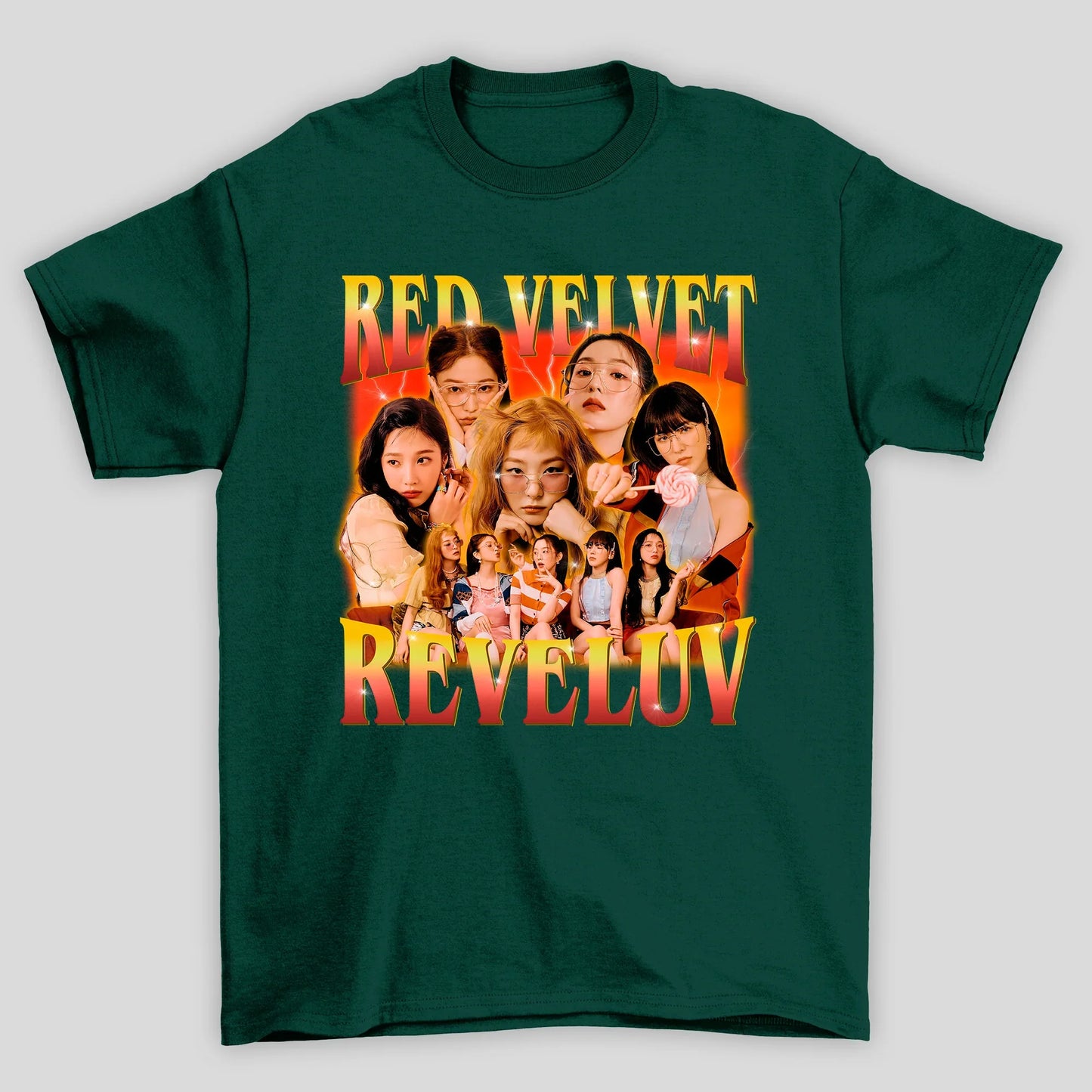 Camiseta Básica Red Velvet Retro