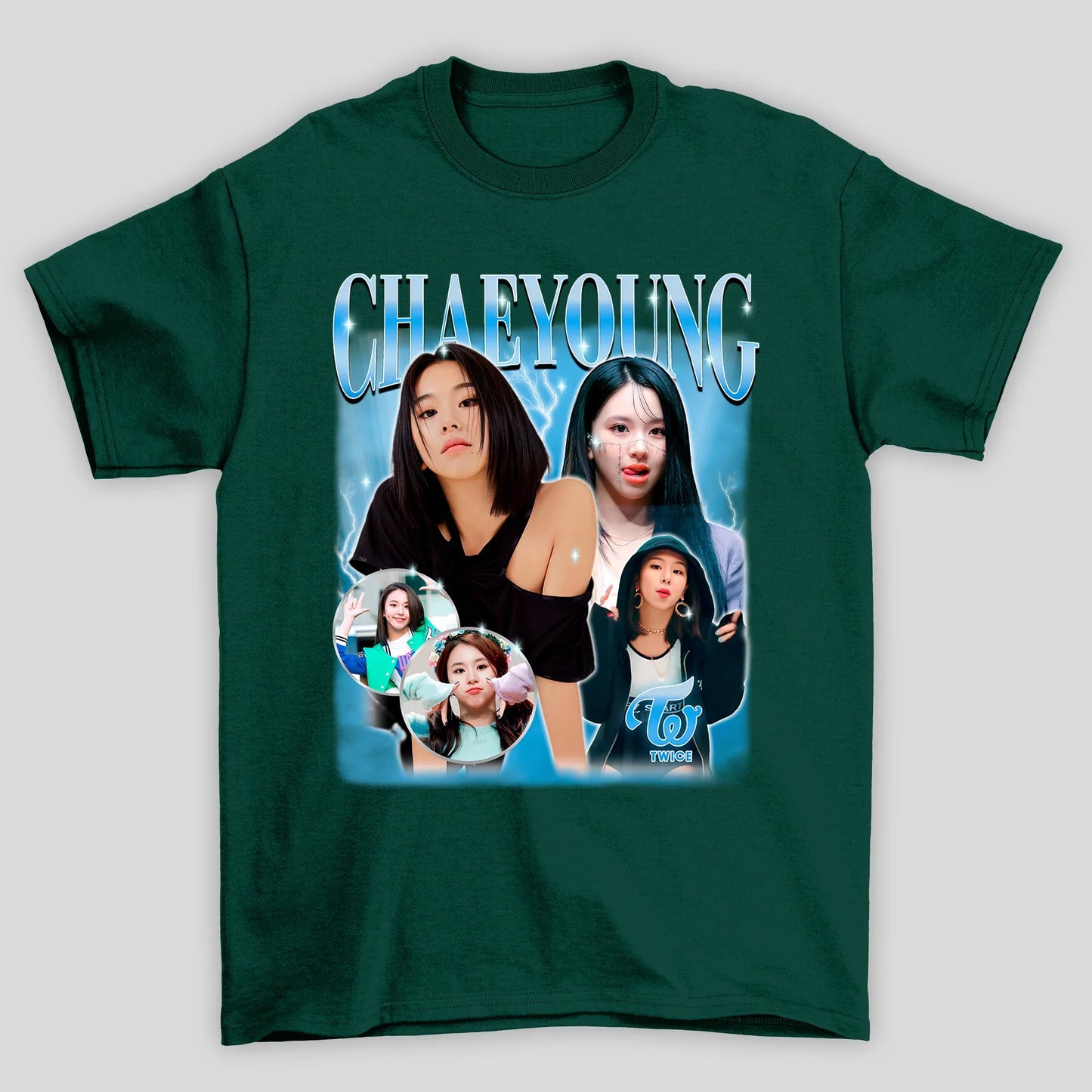 Camiseta Básica Twice Chaeyoung Graphic