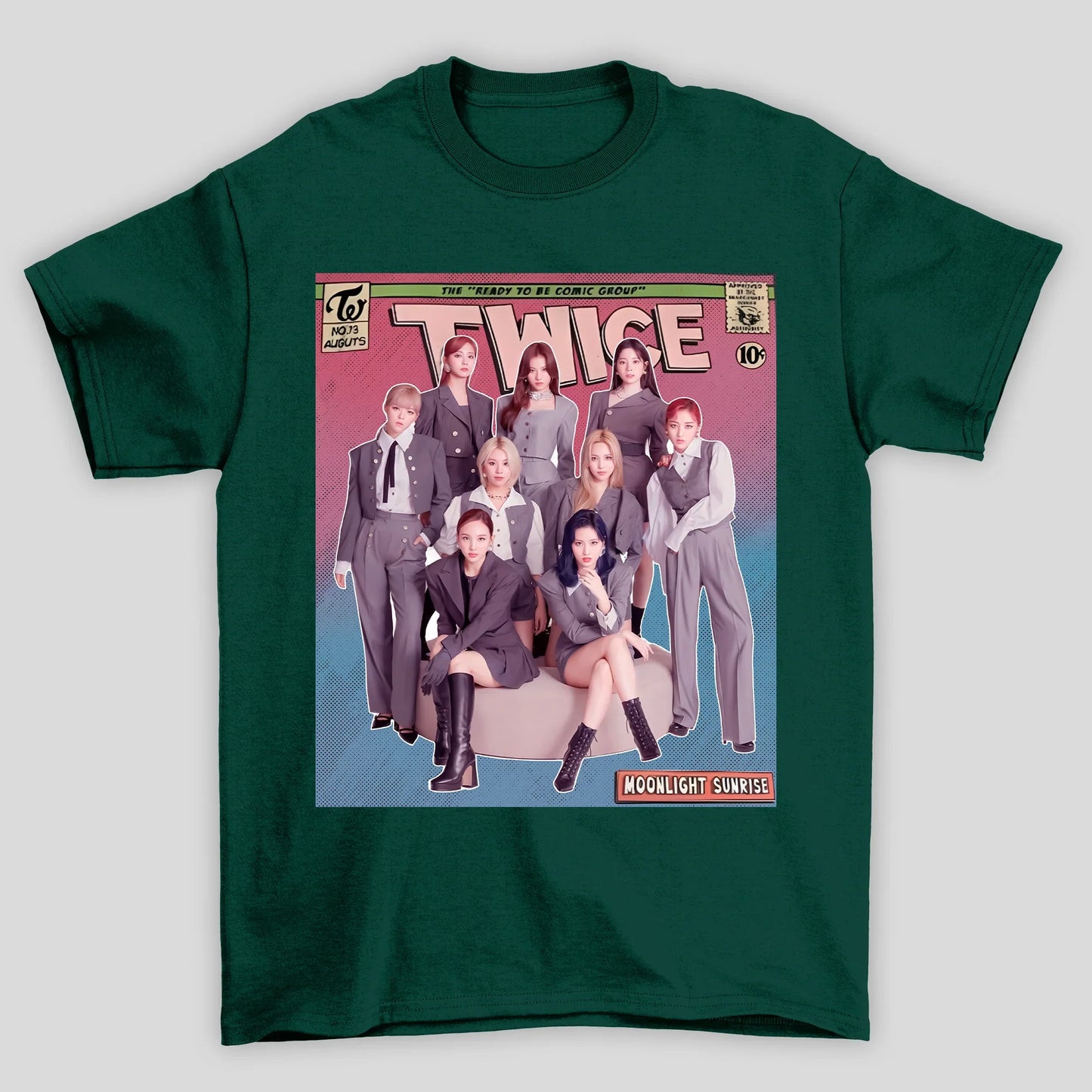 Camiseta Básica Twice Moonlight Sunrise