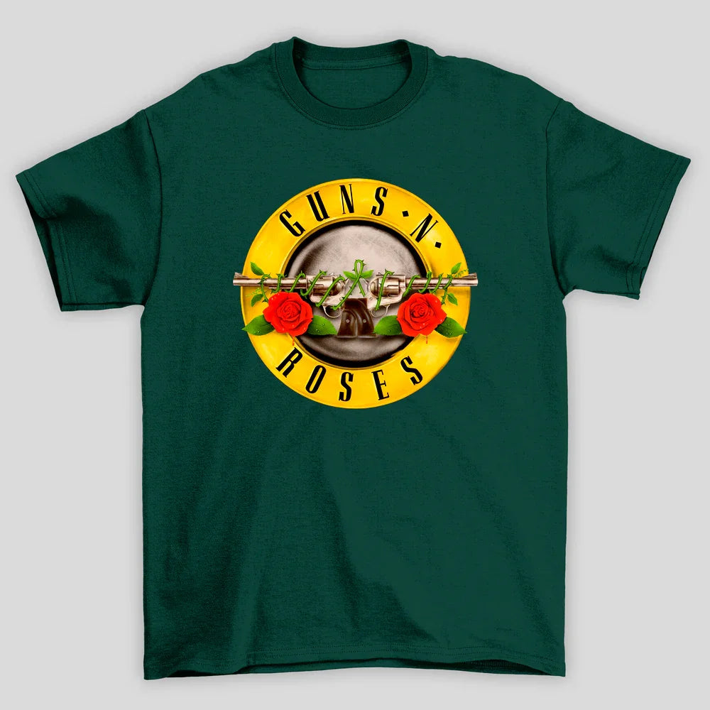 Camiseta Básica Guns N' Roses Classic Logo