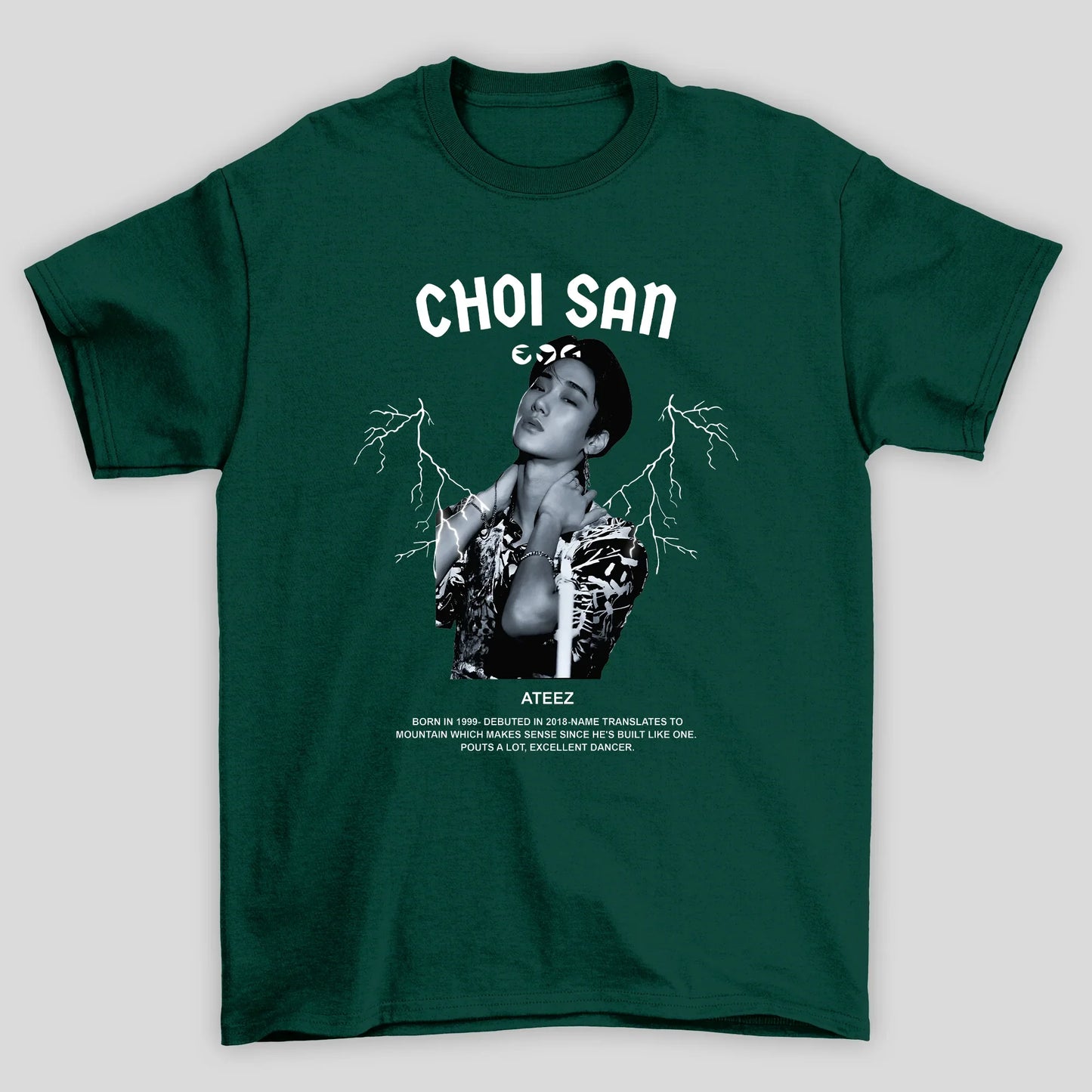 Camiseta Básica Ateez Choi San