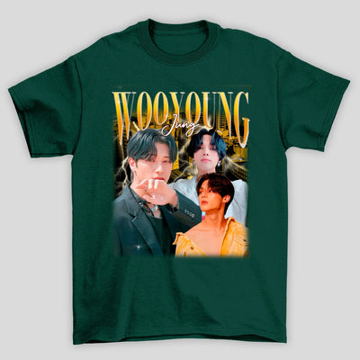 Camiseta Básica Ateez Wooyoung Graphic