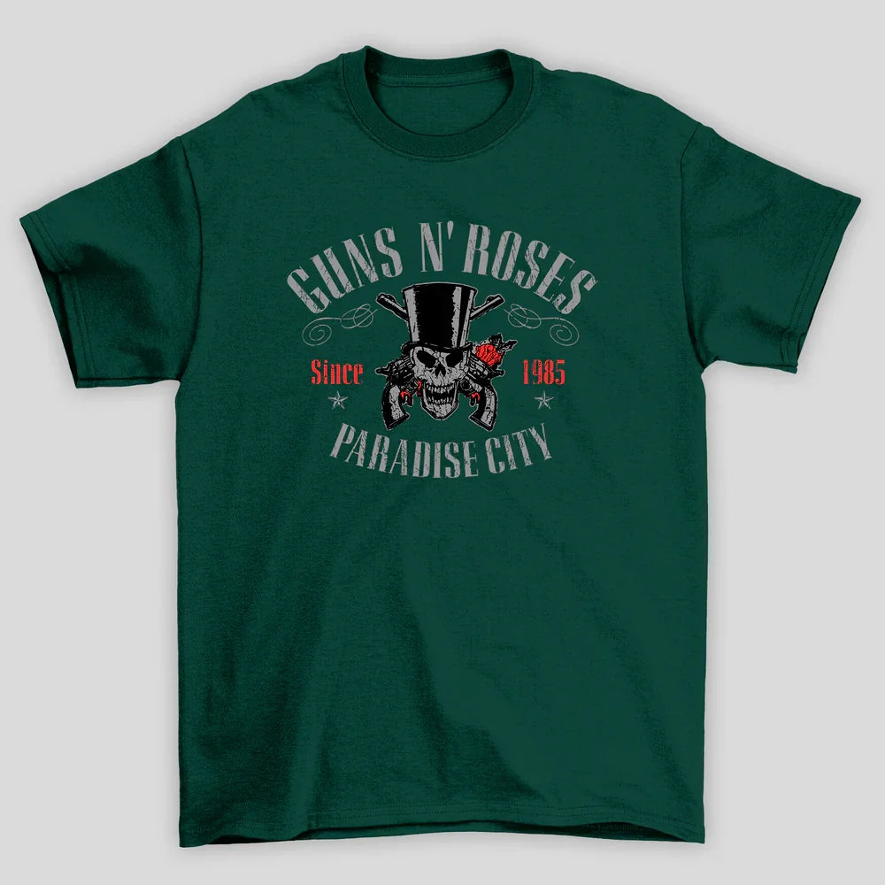 Camiseta Básica Guns N' Roses Paradise City