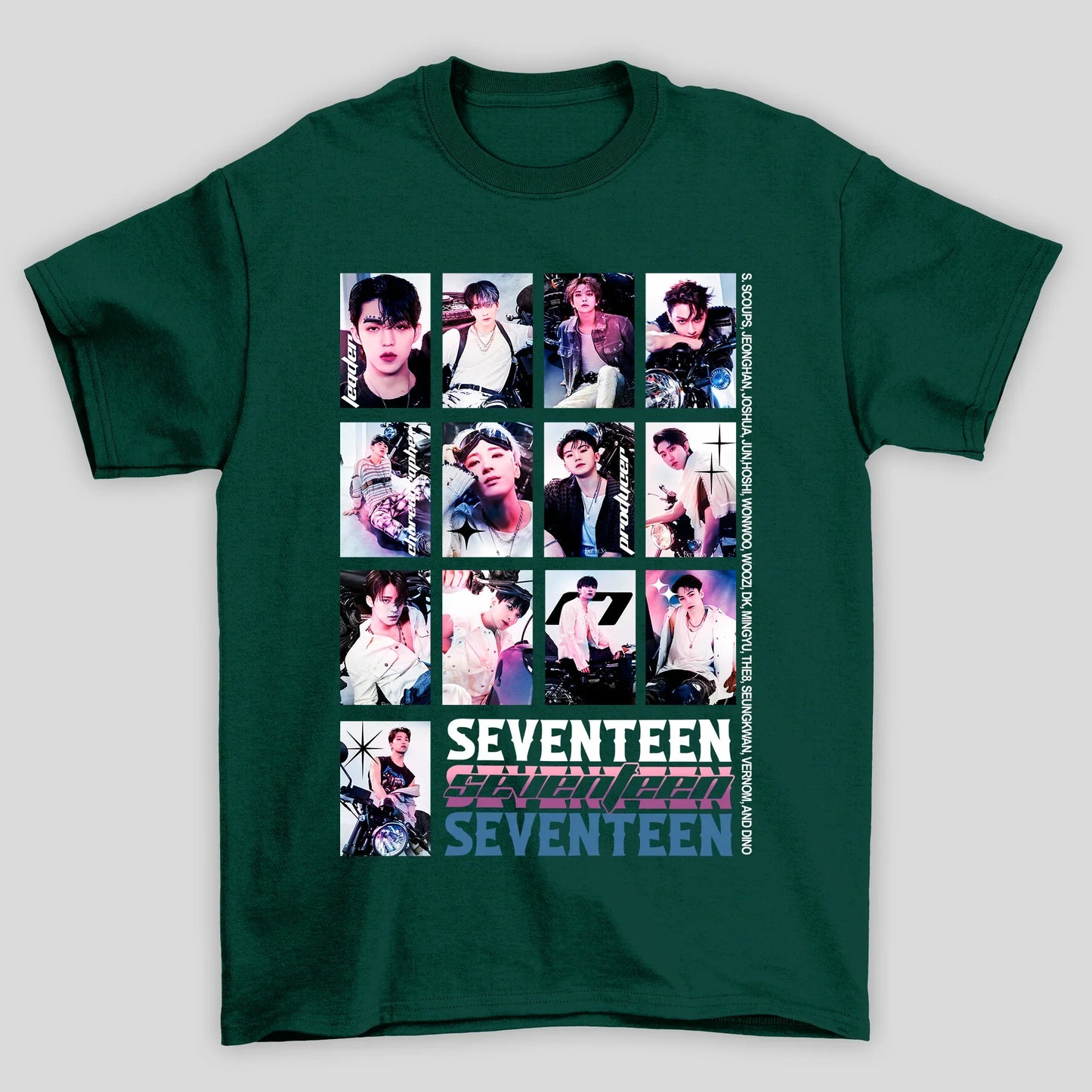 Camiseta Básica Seventeen Be The Sun Tour
