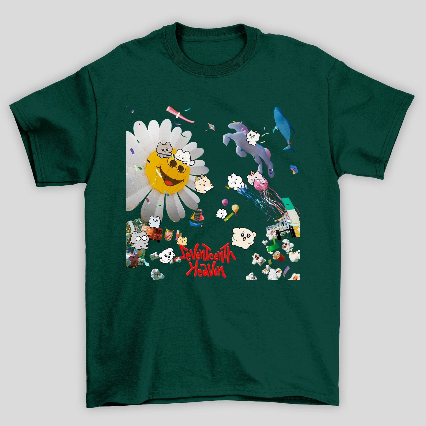 Camiseta Básica Seventeen  Seventeenth Heaven