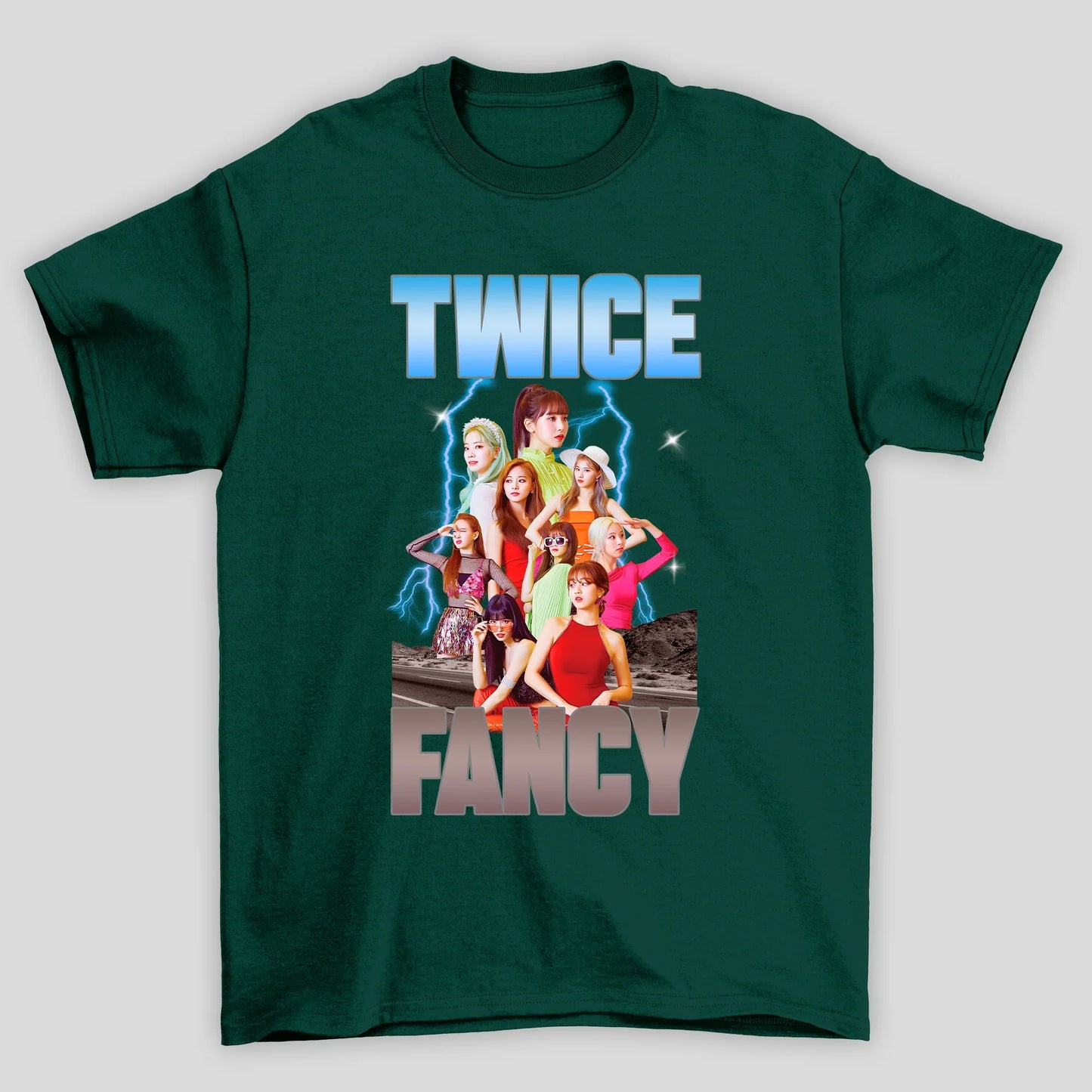 Camiseta Básica Twice Fancy