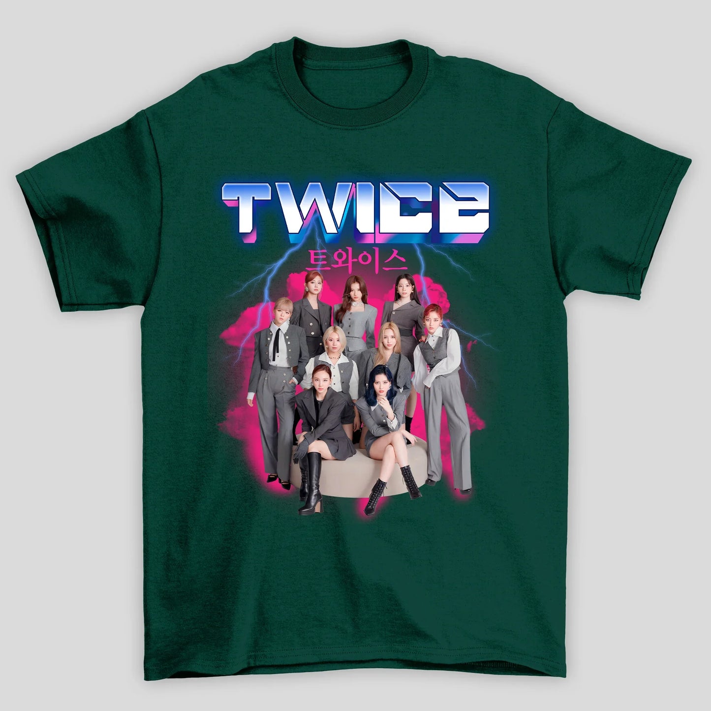 Camiseta Básica Twice Graphic