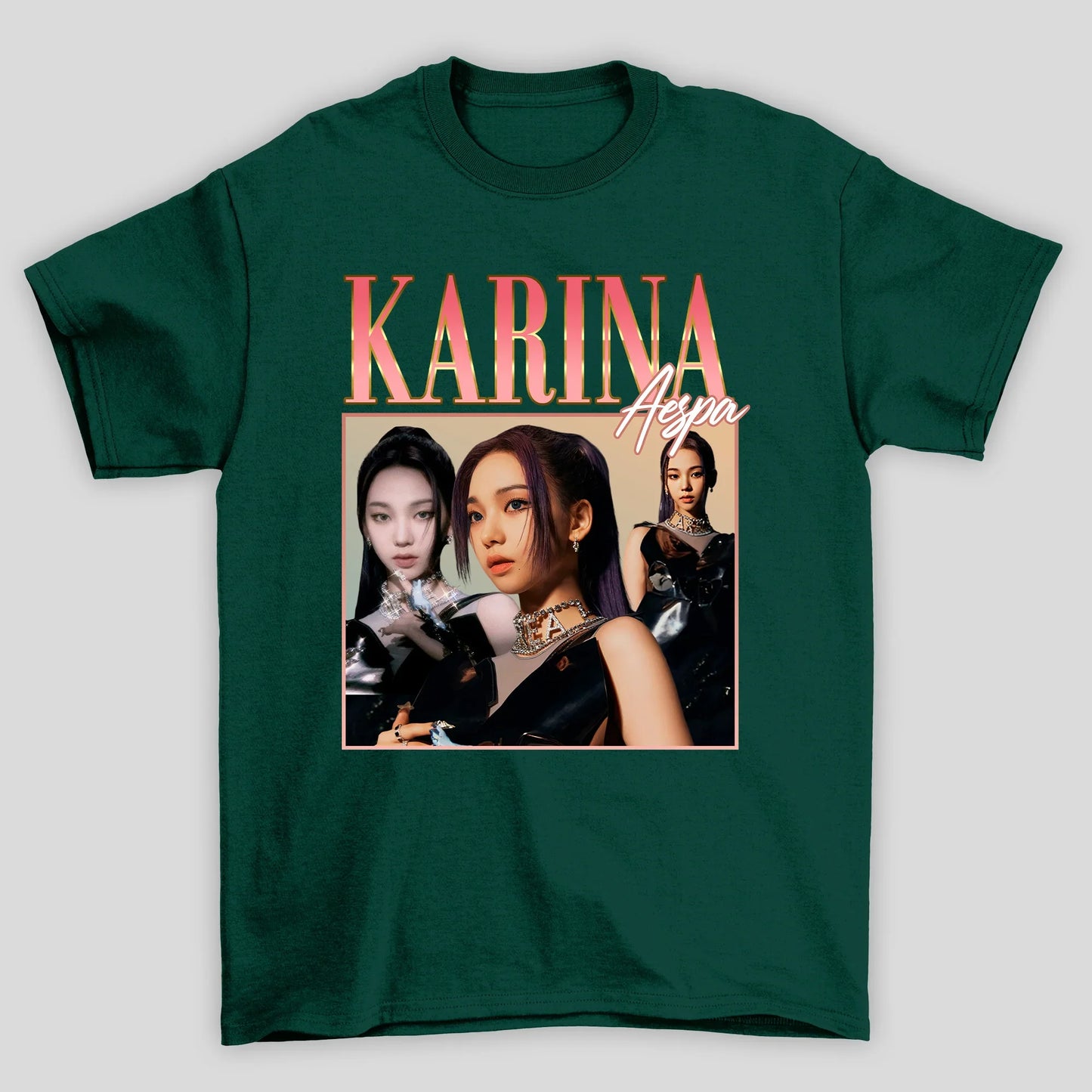Camiseta Básica Aespa Karina Graphic
