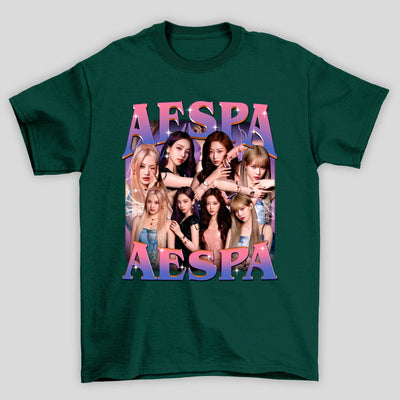 Camiseta Básica Aespa Retro