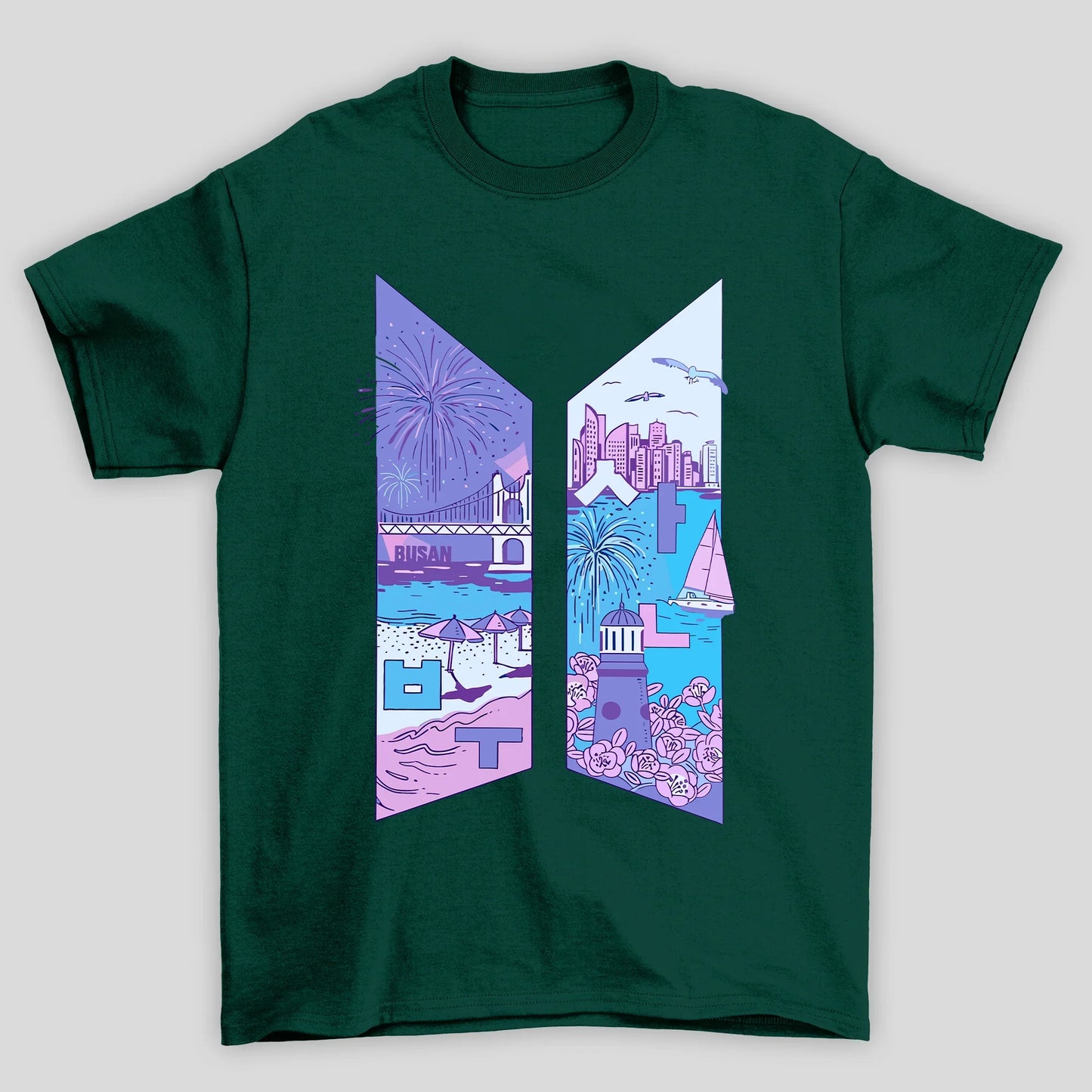 Camiseta Básica BTS Busan