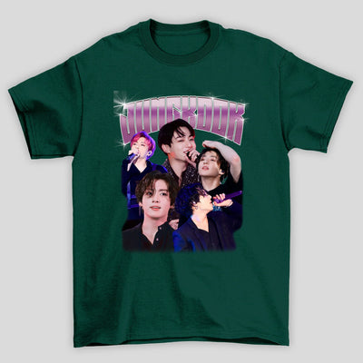 Camiseta Básica BTS JungKook Graphic