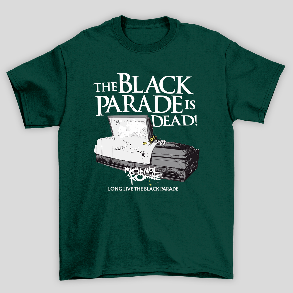 Camiseta Básica My Chemical Romance Black Paradise Is Dead