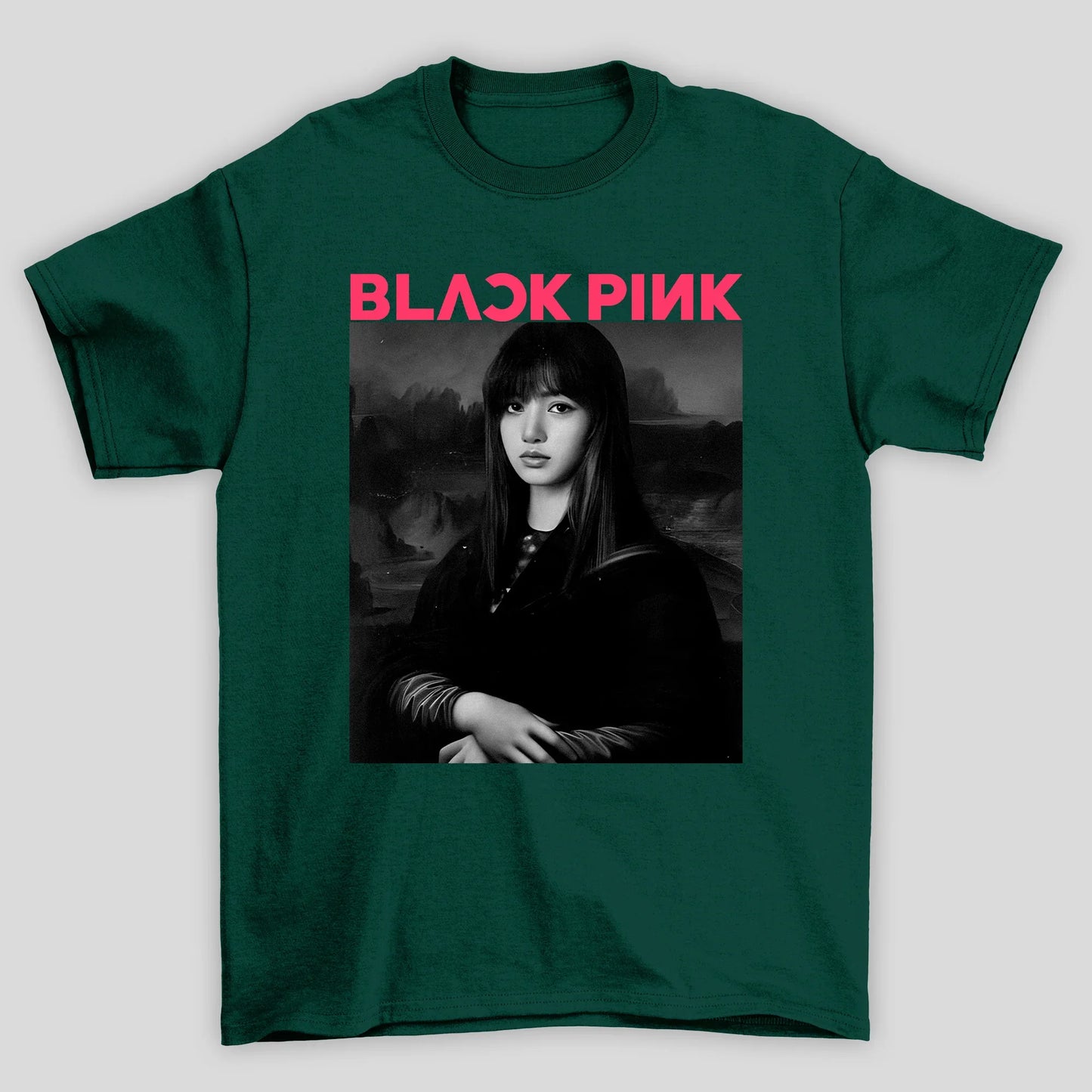Camiseta Básica MonaLisa Blackpink
