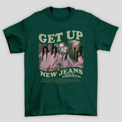 Camiseta Básica Get Up NewJeans