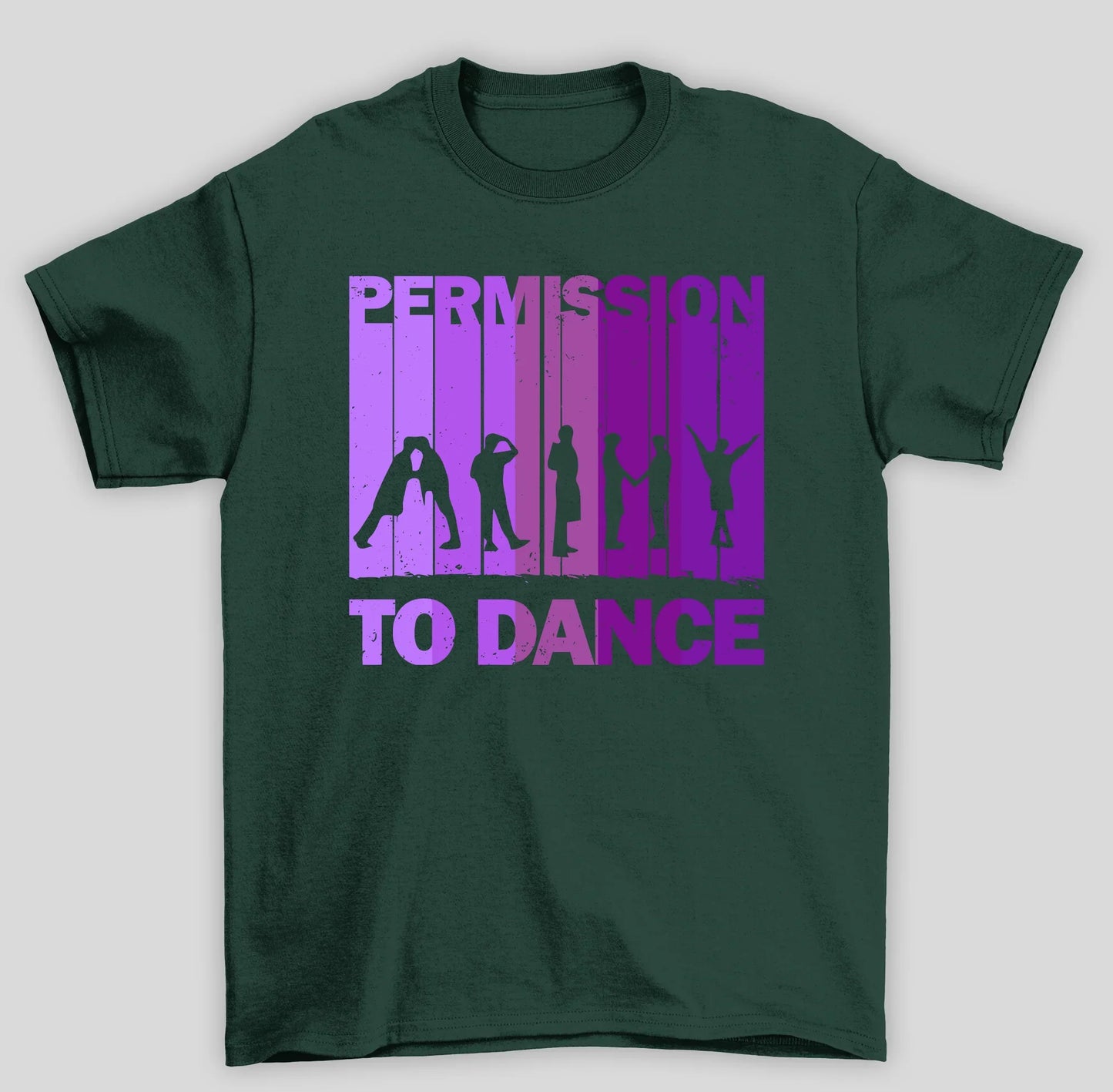 Camiseta Básica BTS Permission To Dance- verde