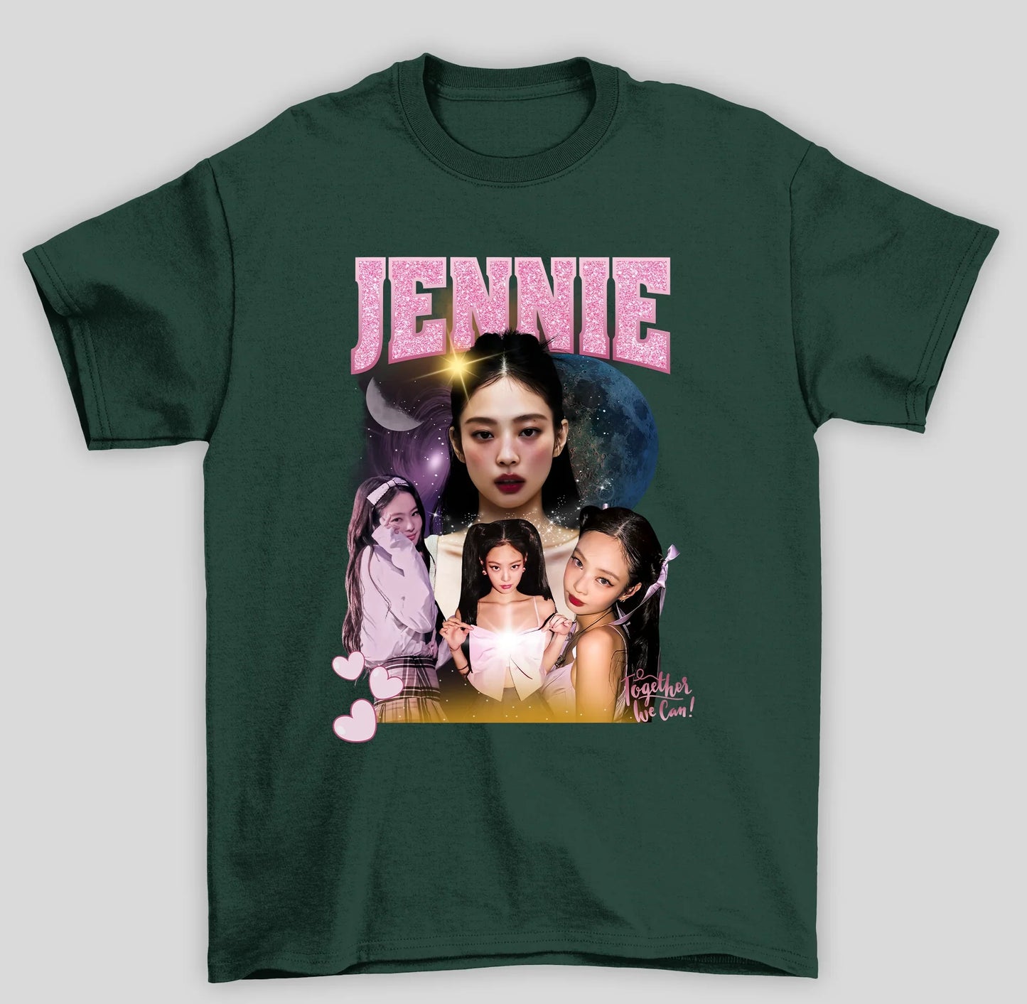 Camiseta Básica Jennie Together We Can