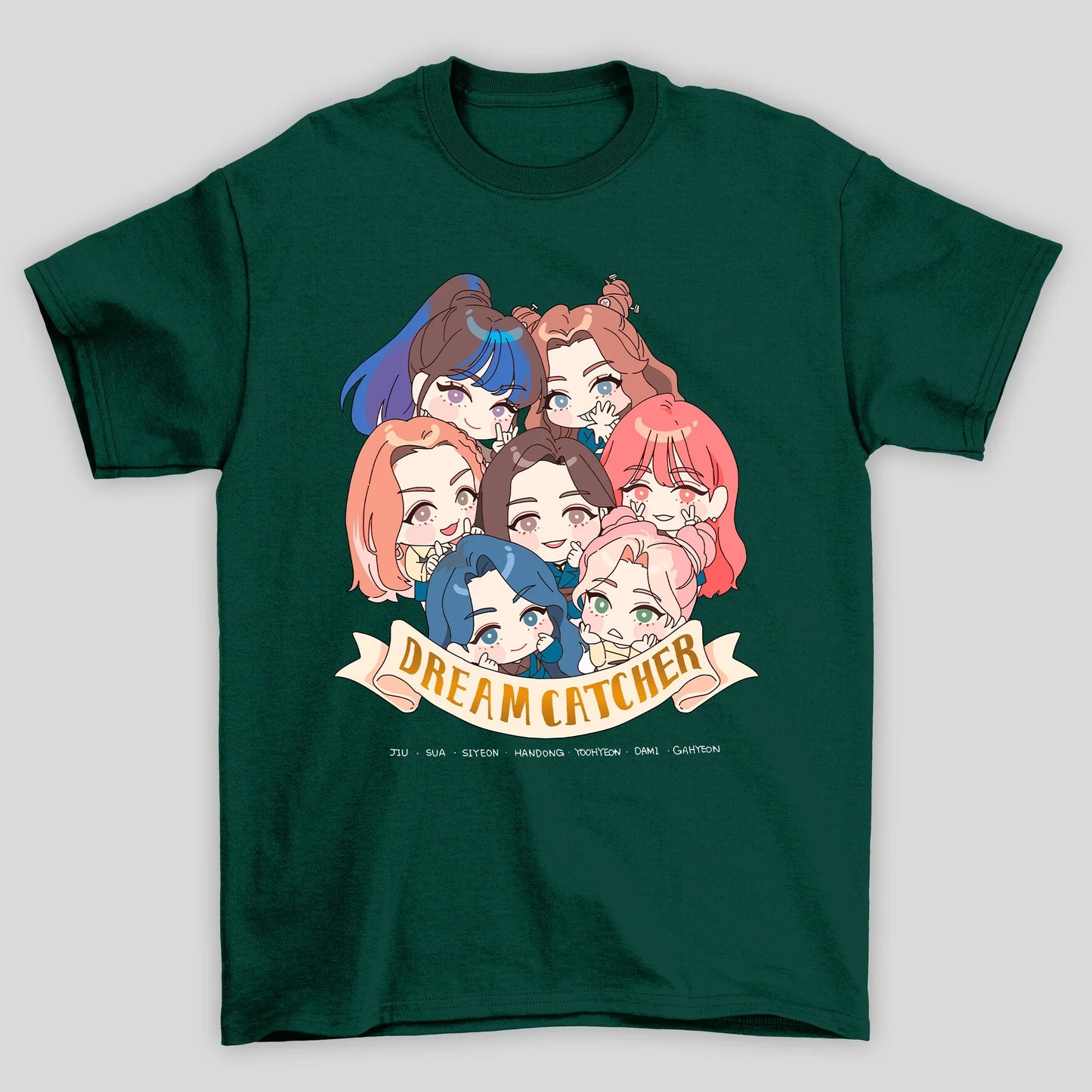Camiseta Básica Dreamcatcher Chibi Style