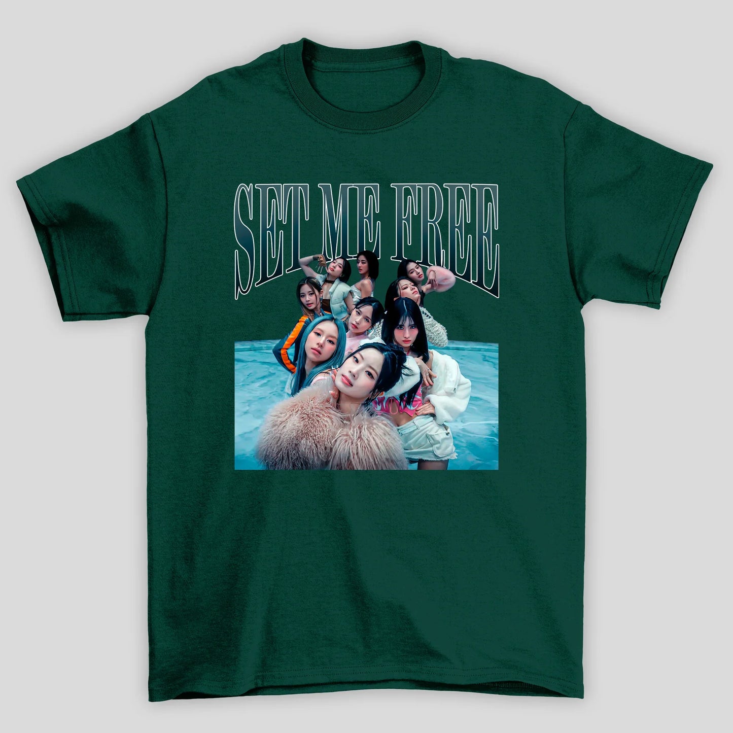 Camiseta Básica Twice Set Me Free