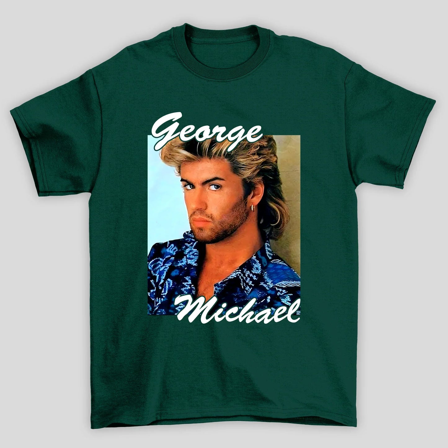 Camiseta Básica George Michael Foto Capa