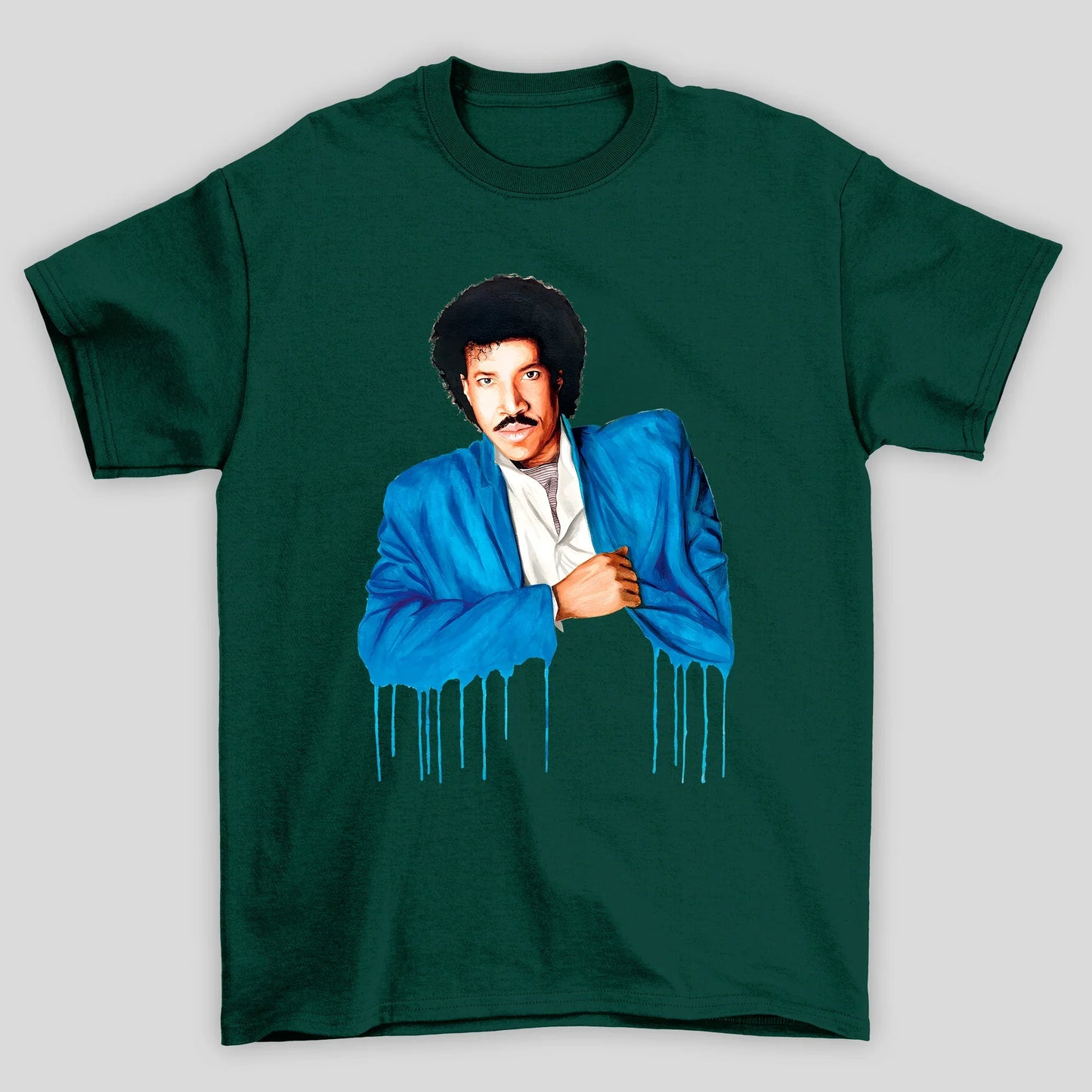 Camiseta Básica Lionel Richie Pintura