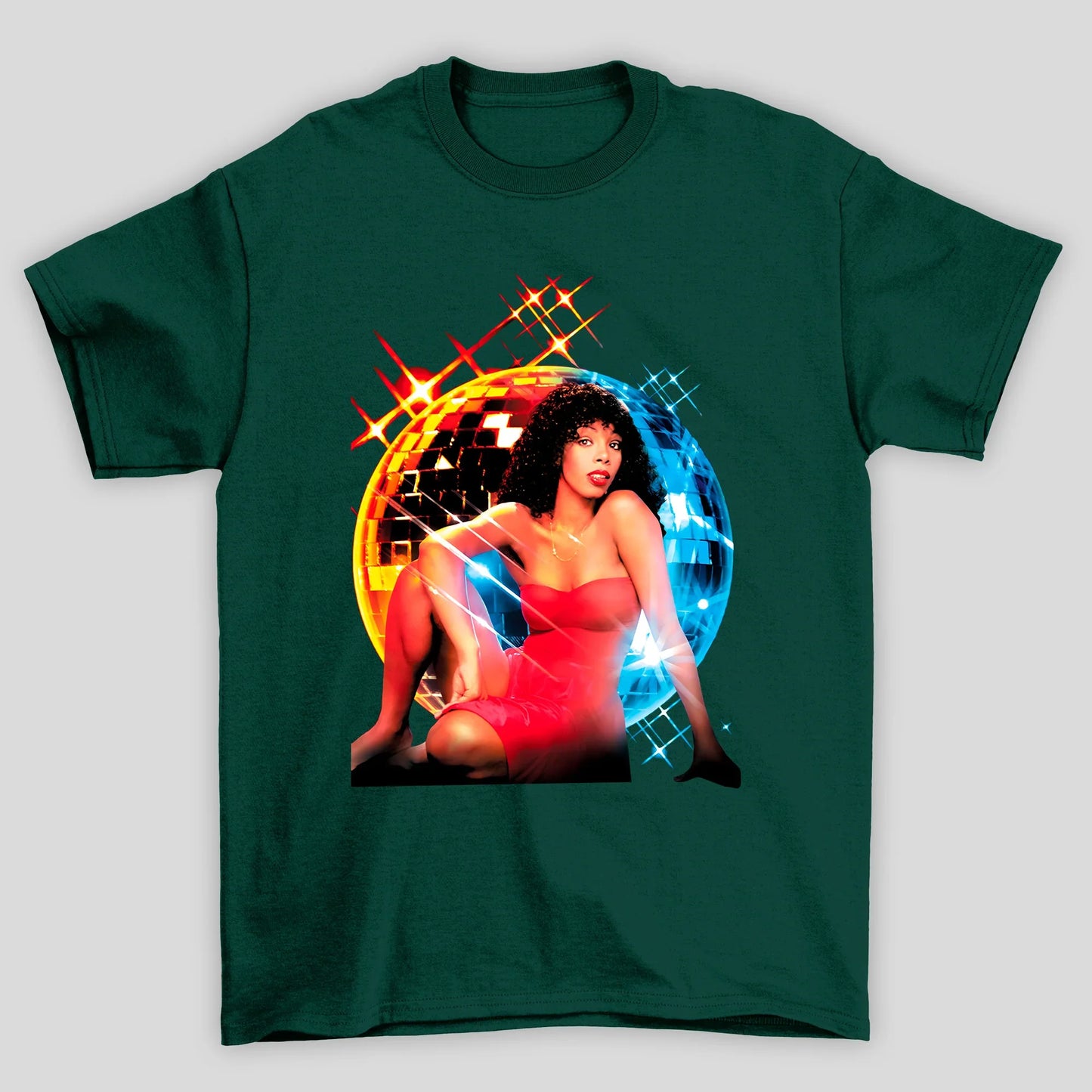 Camiseta Básica Foto Globo Donna Summer