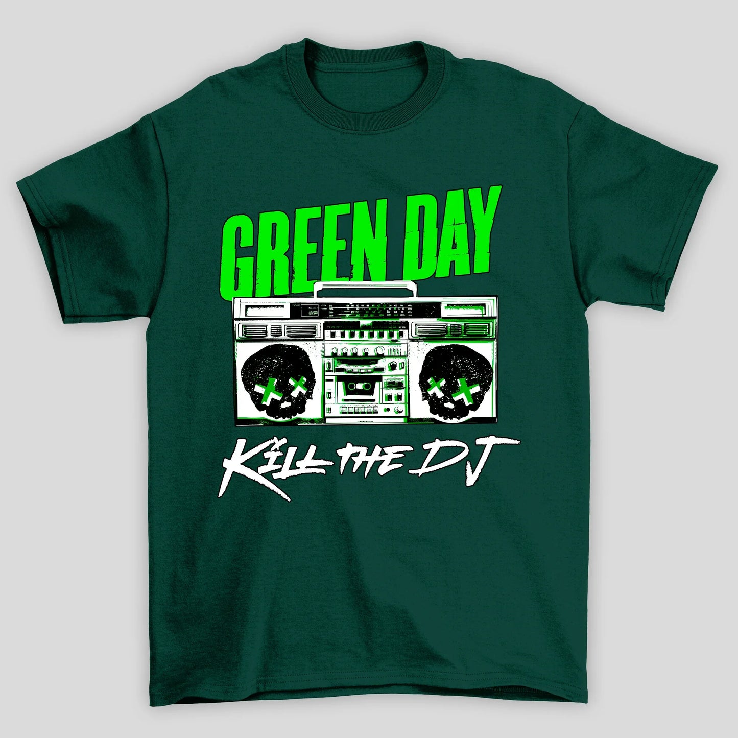Camiseta Básica Kill The Dj Radio Green Day