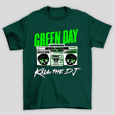 Camiseta Básica Kill The Dj Radio Green Day