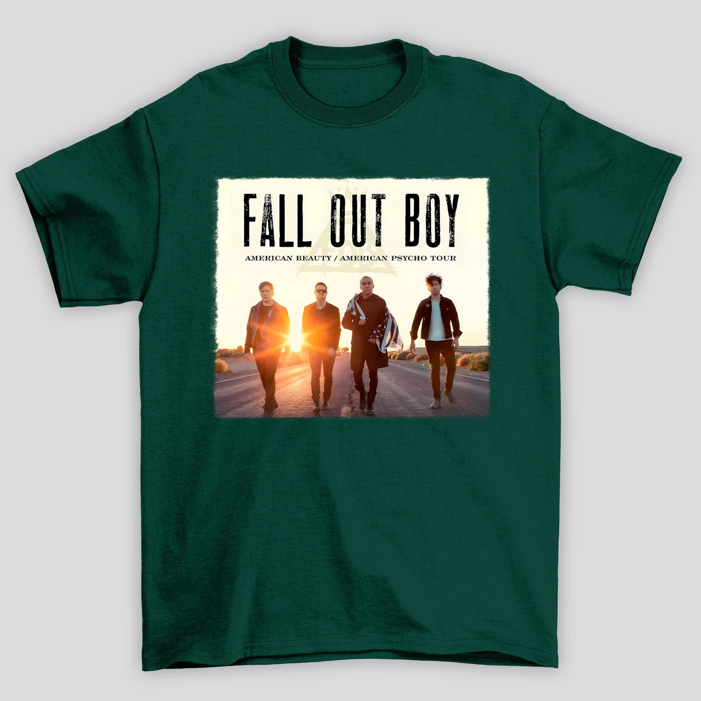 Camiseta Básica American Beauty Fall Out Boy