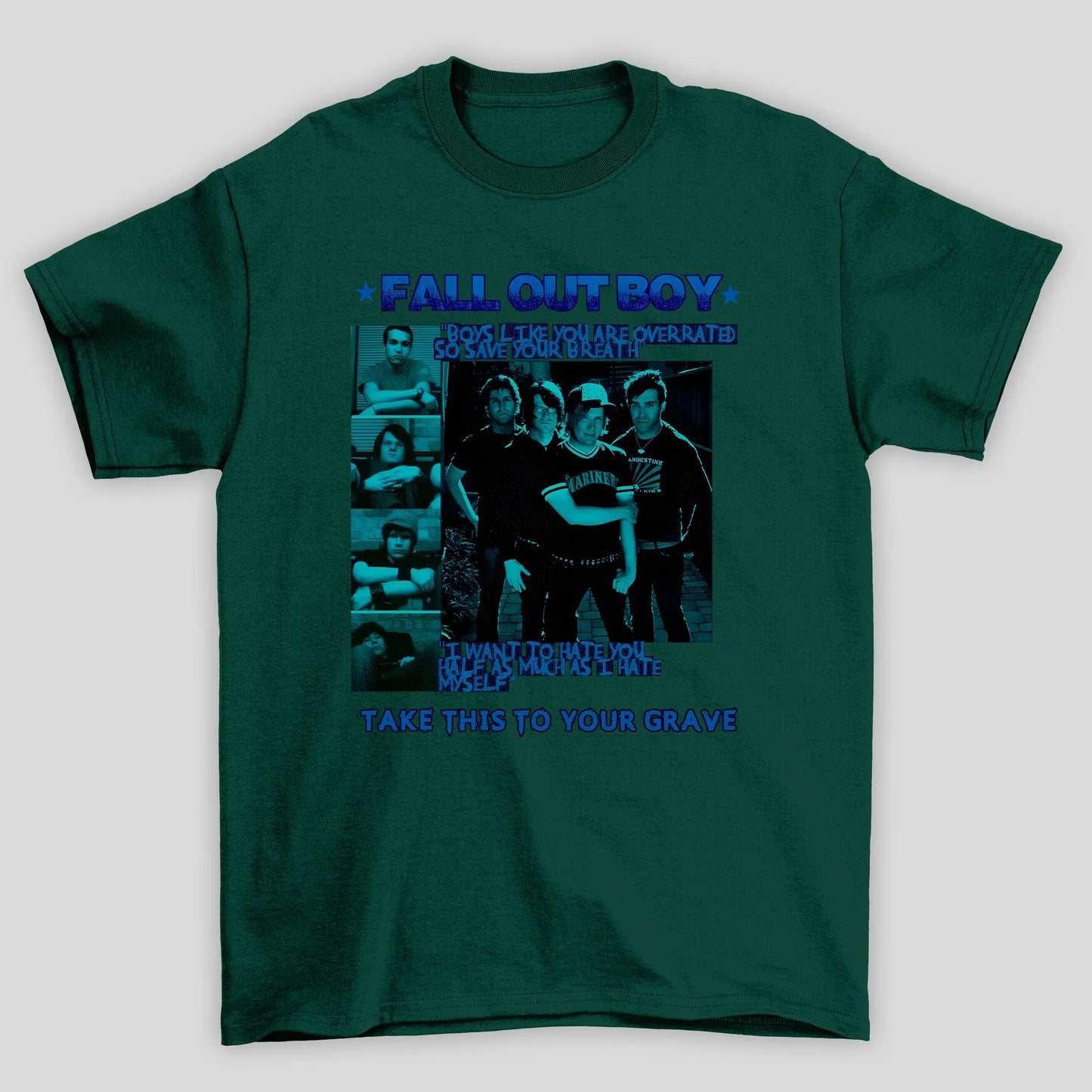 Camiseta Básica Take This To Your Grave Fall Out Boy