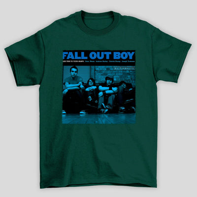 Camiseta Básica Album Azul Fall Out Boy