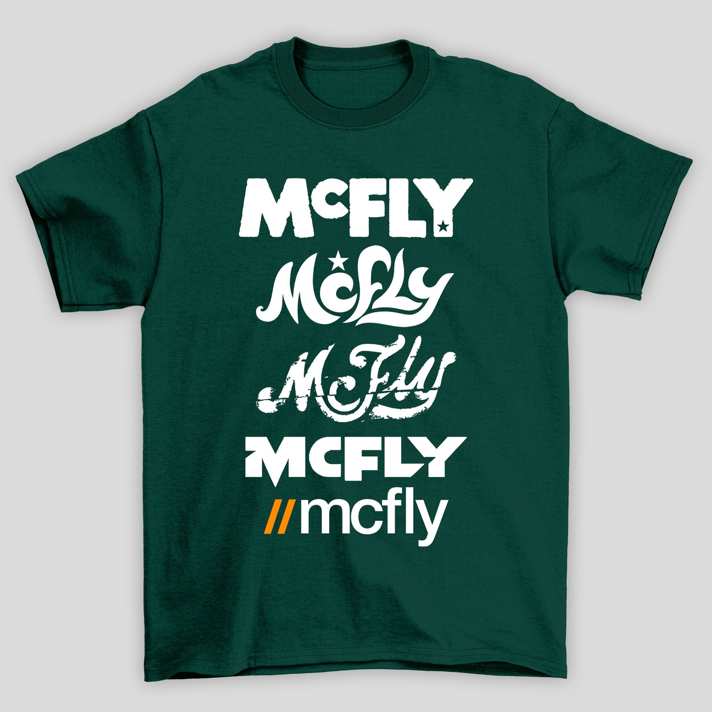 Camiseta Básica McFLY Lista de Logos