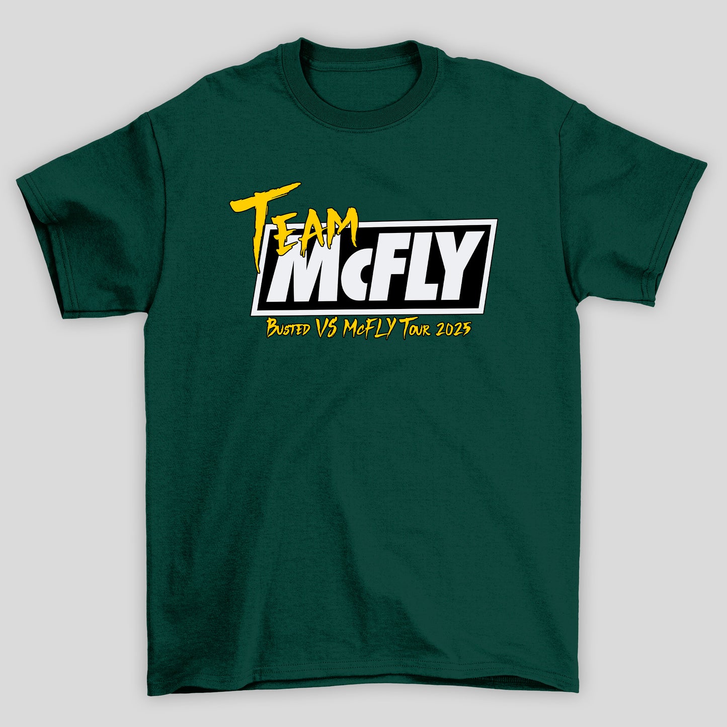 Camiseta Básica Team McFLY Tour 2025