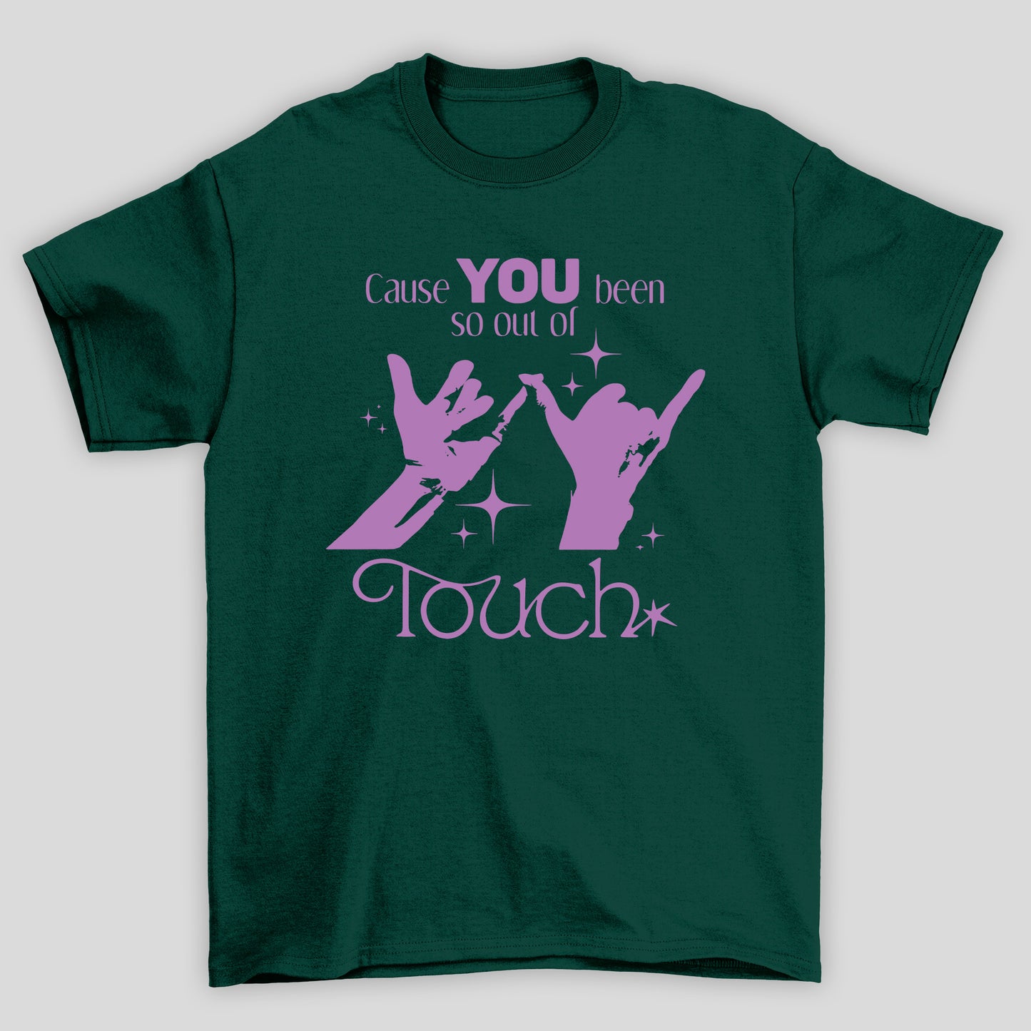 Camiseta Básica Katseye Cause You Been So Out Touch
