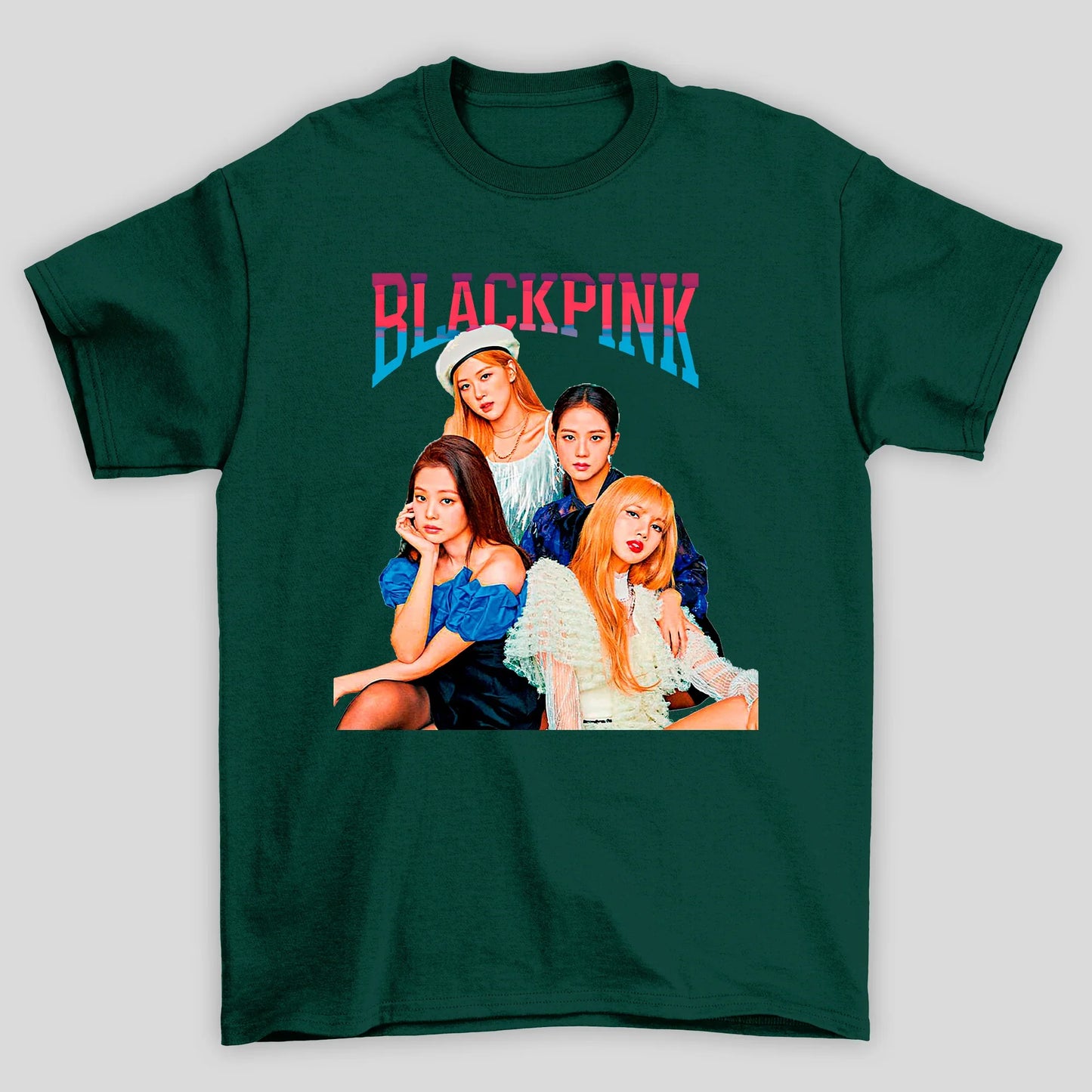 Camiseta Básica Blackpink Grupo Kpop