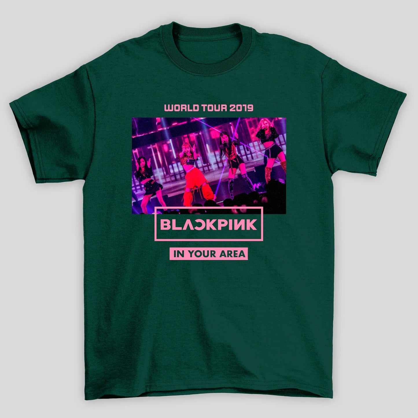 Camiseta Básica Blackpink In Your Area