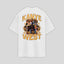 Camiseta Oversized Kanye West Dropout Rapper- branco