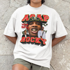 Camiseta Oversized Asap Rocky Merch