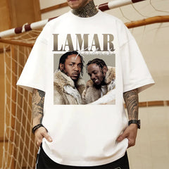 Camiseta Oversized Kendrick Lamar Rapper