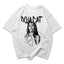 Camiseta Oversized Doja Cat Black And White