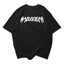 Camiseta Oversized Lady Gaga Mayhem Logo