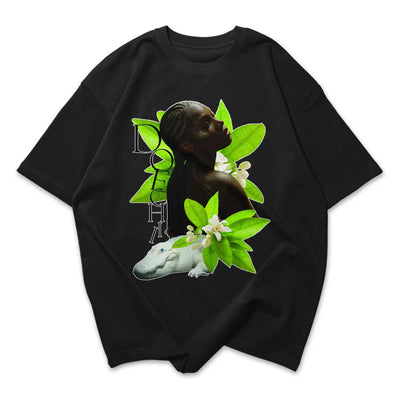 Camiseta Oversized Doechii Swamp Princess