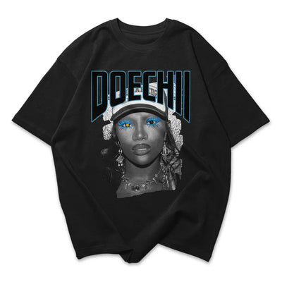 Camiseta Oversized Doechii Star Eye