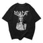 Camiseta Oversized Doja Cat Black And White