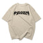 Camiseta Oversized Lady Gaga Mayhem Logo