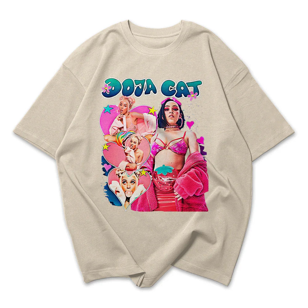 Camiseta Oversized Doja Cat Style