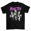 camiseta basica preta bangtan bts