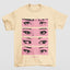 Camiseta Básica Eyes Collab Blackpink-PEROLA